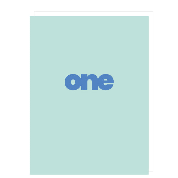 ONE Card - Blue