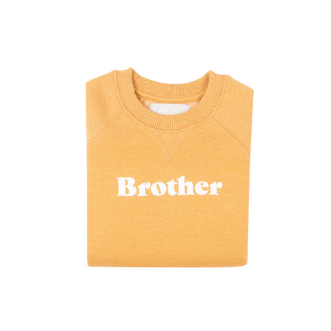Mustard 'BROTHER' Sweatshirt