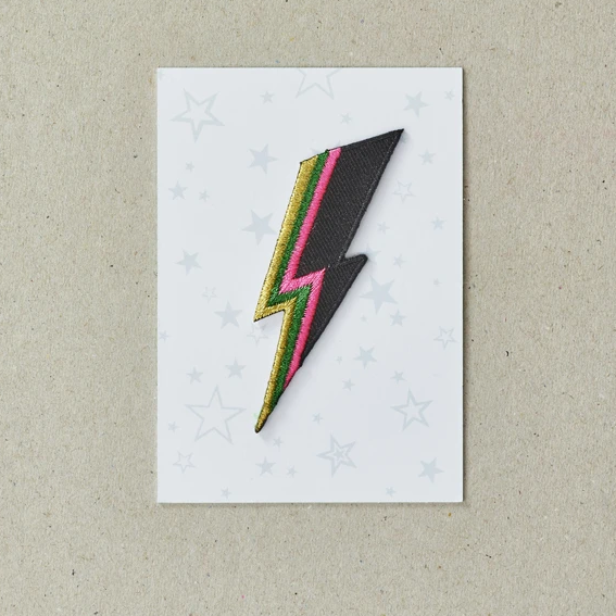 Bolt Iron on Patch