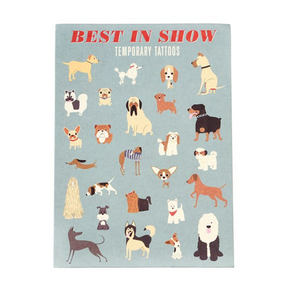 Best in Show Temporary Tattoos