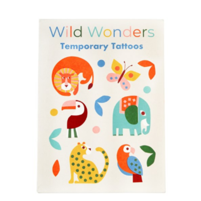 Wild Wonders Temporary Tattoos