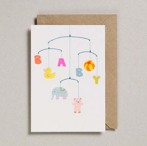 Baby Mobile Card