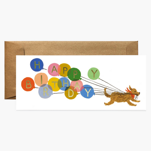 Birthday Balloons Birthday Card