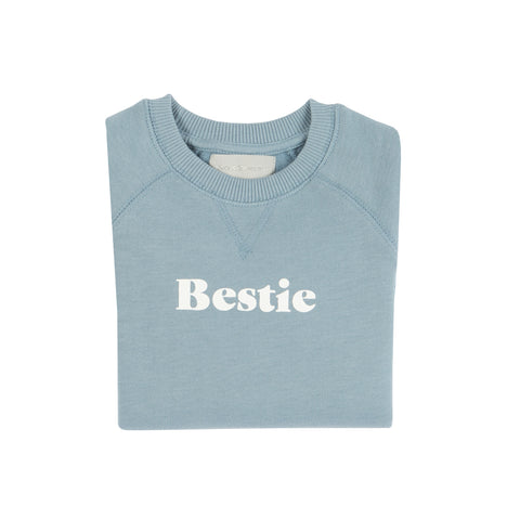 Sky Blue 'BESTIE' Sweatshirt
